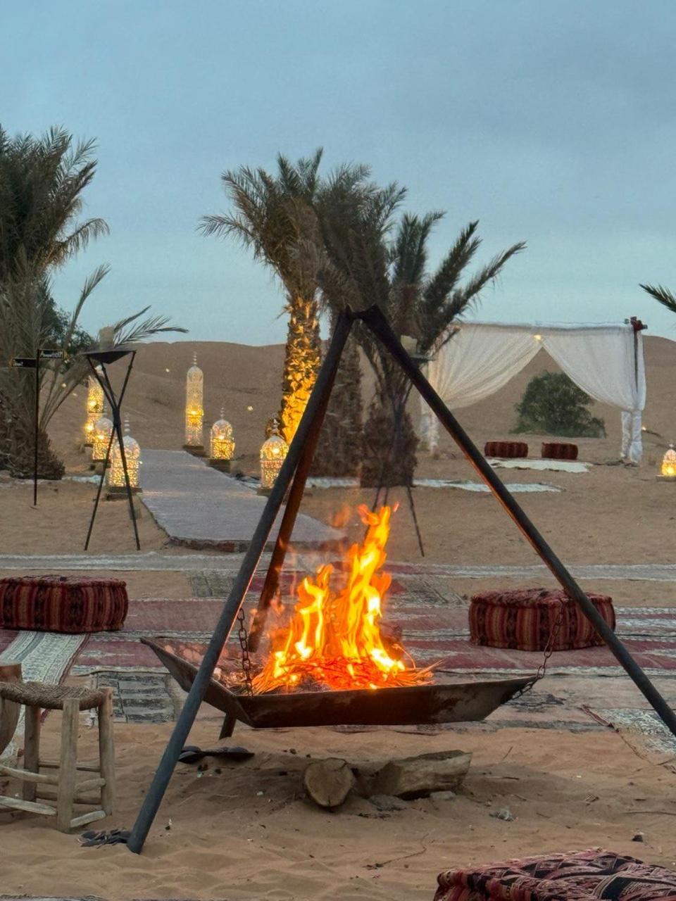 Hotel Erg Chebbi Sahara Camp Merzouga Zewnętrze zdjęcie